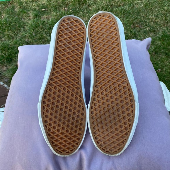 Vans SK8 Hi Tapered Rainbow Foxing True White Men's Skate Shoes Size 11 721356 - Picture 8 of 11